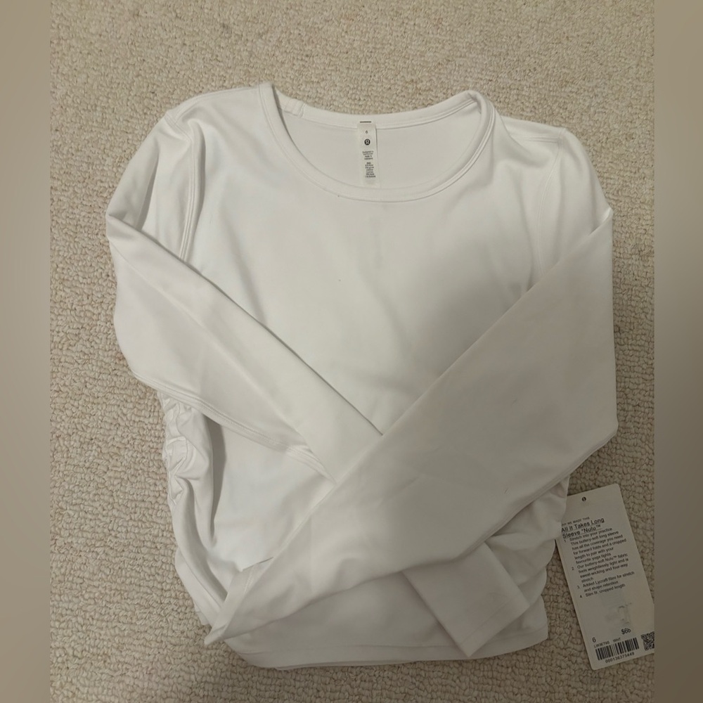 All It Takes long sleeve Lulu lemon